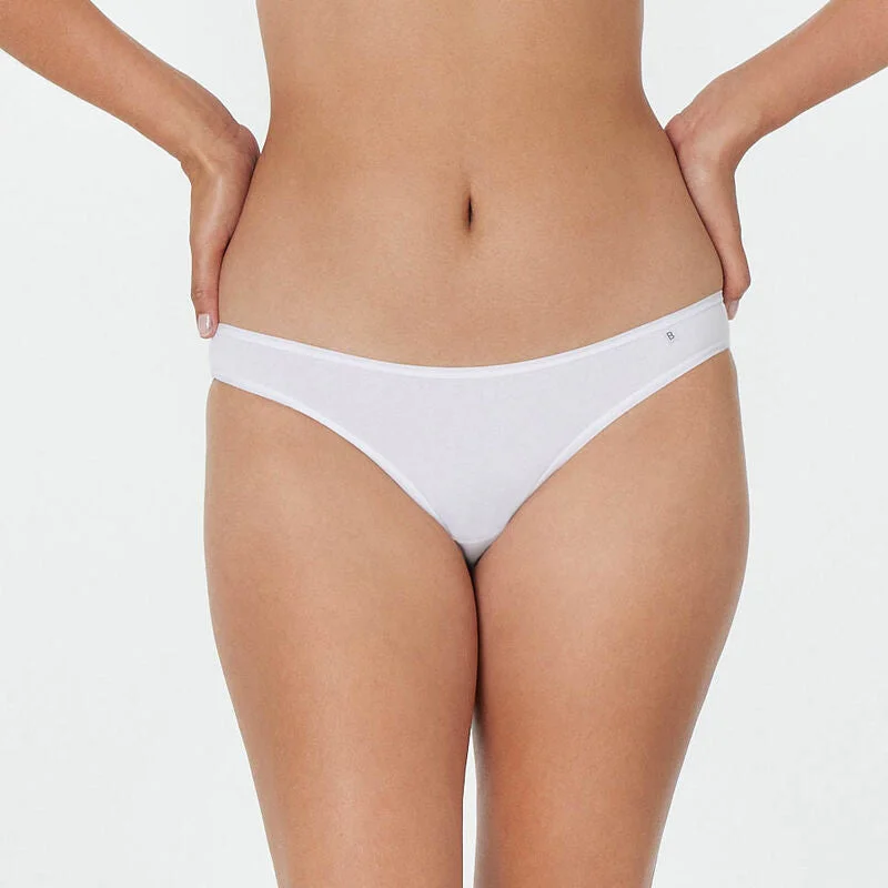 Women's hipster briefs with a ribbed texture Clemence Bikini Brief