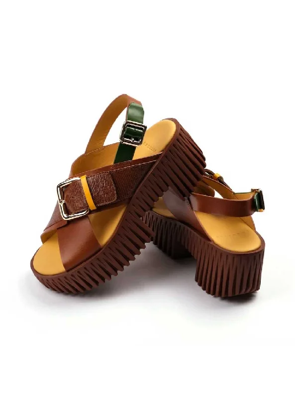 Tummy - control bikini briefs for a flattering shape 4CCCCEES Women's Plia Juna Sandals - Brown Tummy - control bikini briefs for a flattering shape 4CCCCEES Women's Plia Juna Sandals - Brown
