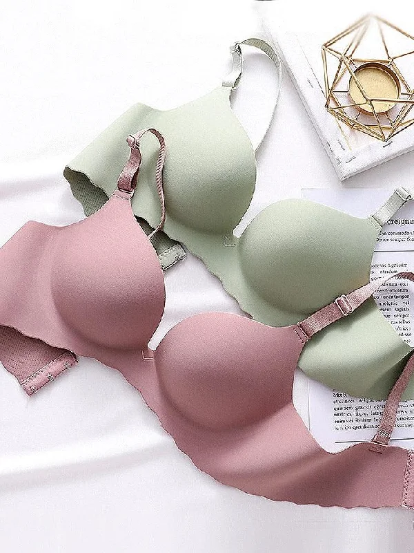 Breathable non wired bras for summer​ Gerod Seamless Bralettes