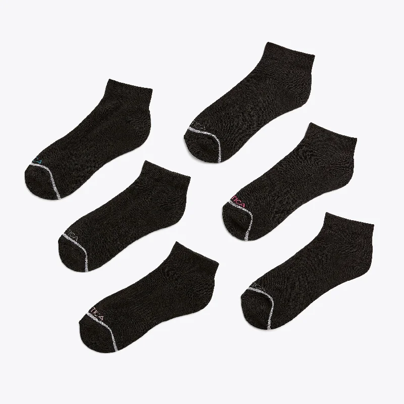 Luxury Lingerie for Special Occasions  Nautica Womens Athletic Quarter Socks, 6-Pack