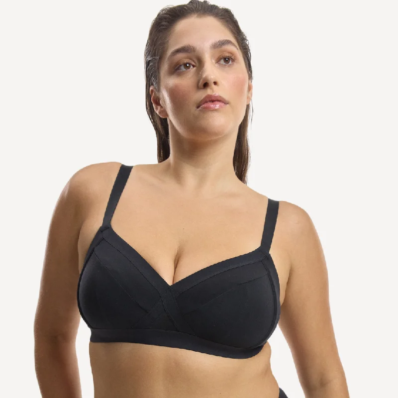 minimizer bras to reduce bust size Support Wirefree Bralette - Better Than Cotton
