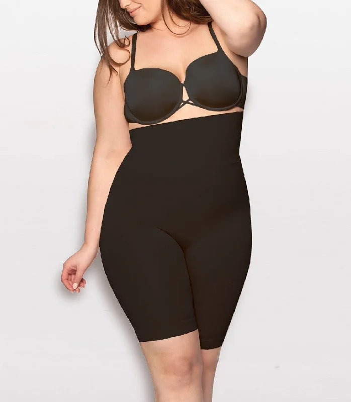 Shaper for a prom dress to create an elegant look Body Hush Shapwear The Sculptor All in One High Waist Thigh Shaper 1607 Shaper for a prom dress to create an elegant look Body Hush Shapwear The Sculptor All in One High Waist Thigh Shaper 1607
