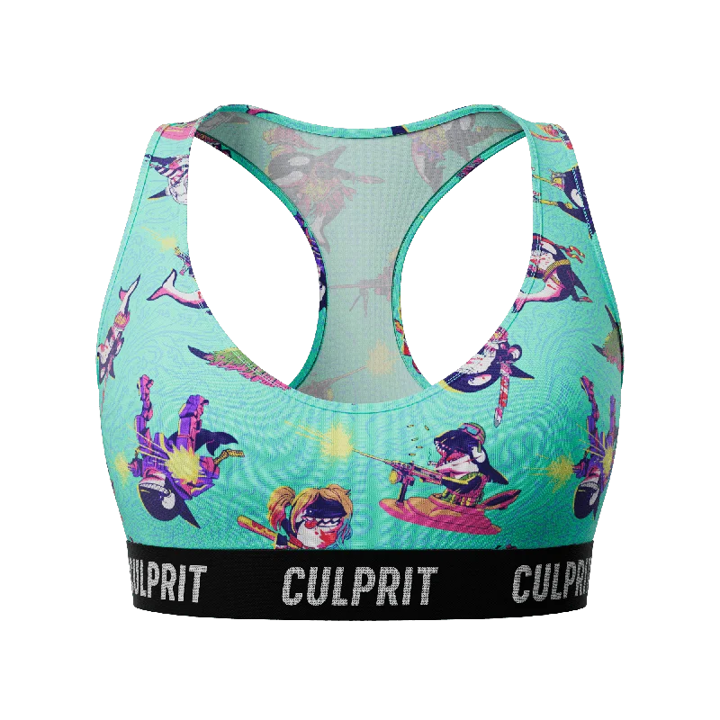 Nylon bras offering durability and stretch​ Killer Whales ? ComfyBra
