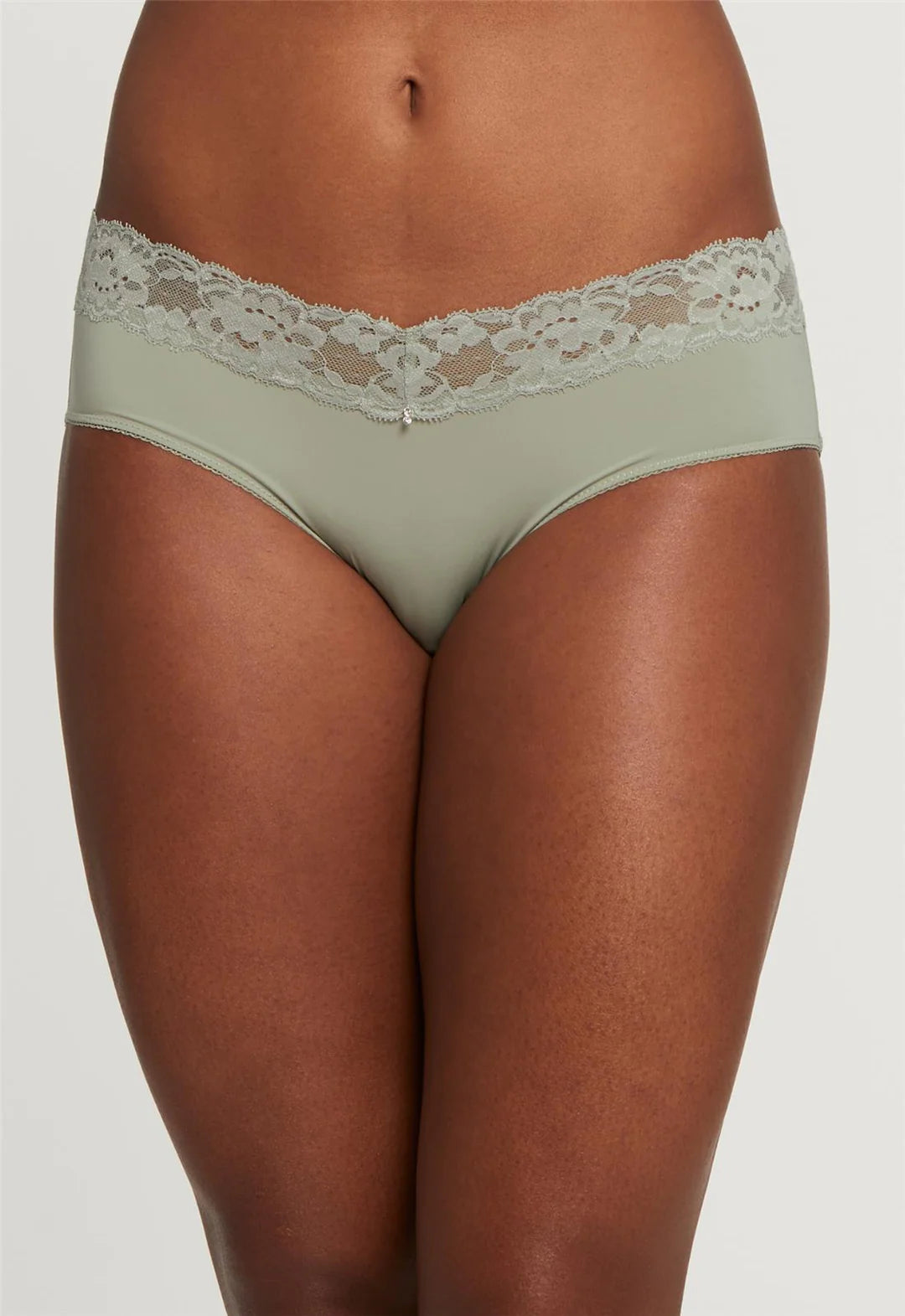 Bra with a soft - touch lining for a luxurious experience Montelle 9003 Hipster Panty in Sage Bra with a soft - touch lining for a luxurious experience Montelle 9003 Hipster Panty in Sage