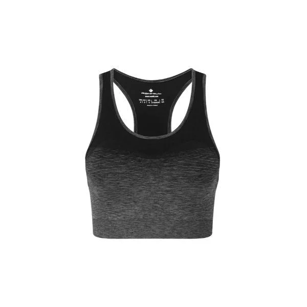 moisture wicking women sport bra for dryness RONHILL - Women's Life Run Bra
