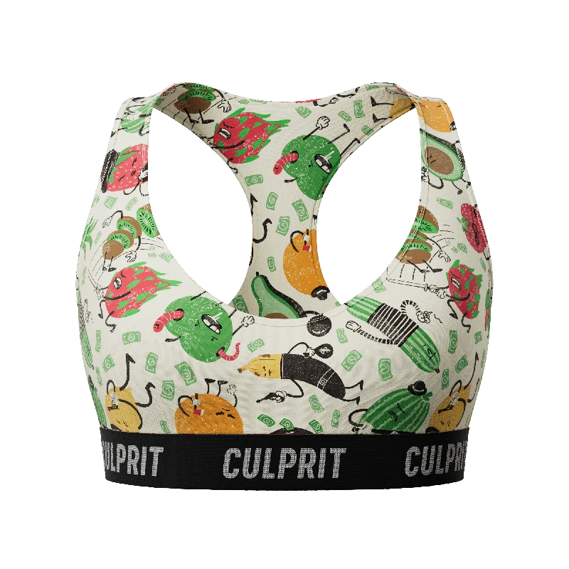 Bra with a matte finish for a more subdued appearance​ Strobbery ?? ComfyBra