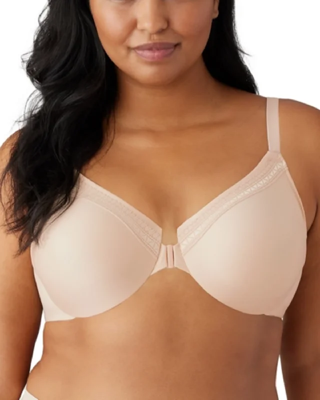 padded shoulder straps women T Shirt Bras for comfort Wacoal Perfect Primer Front Close Underwire Bra - 855313 - Sand padded shoulder straps women T Shirt Bras for comfort Wacoal Perfect Primer Front Close Underwire Bra - 855313 - Sand